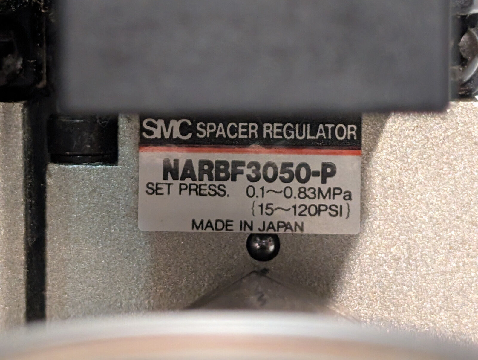 SMC NARBF3050-P Regulator Assembly, Pneumatic, Solenoid, Assembled USA