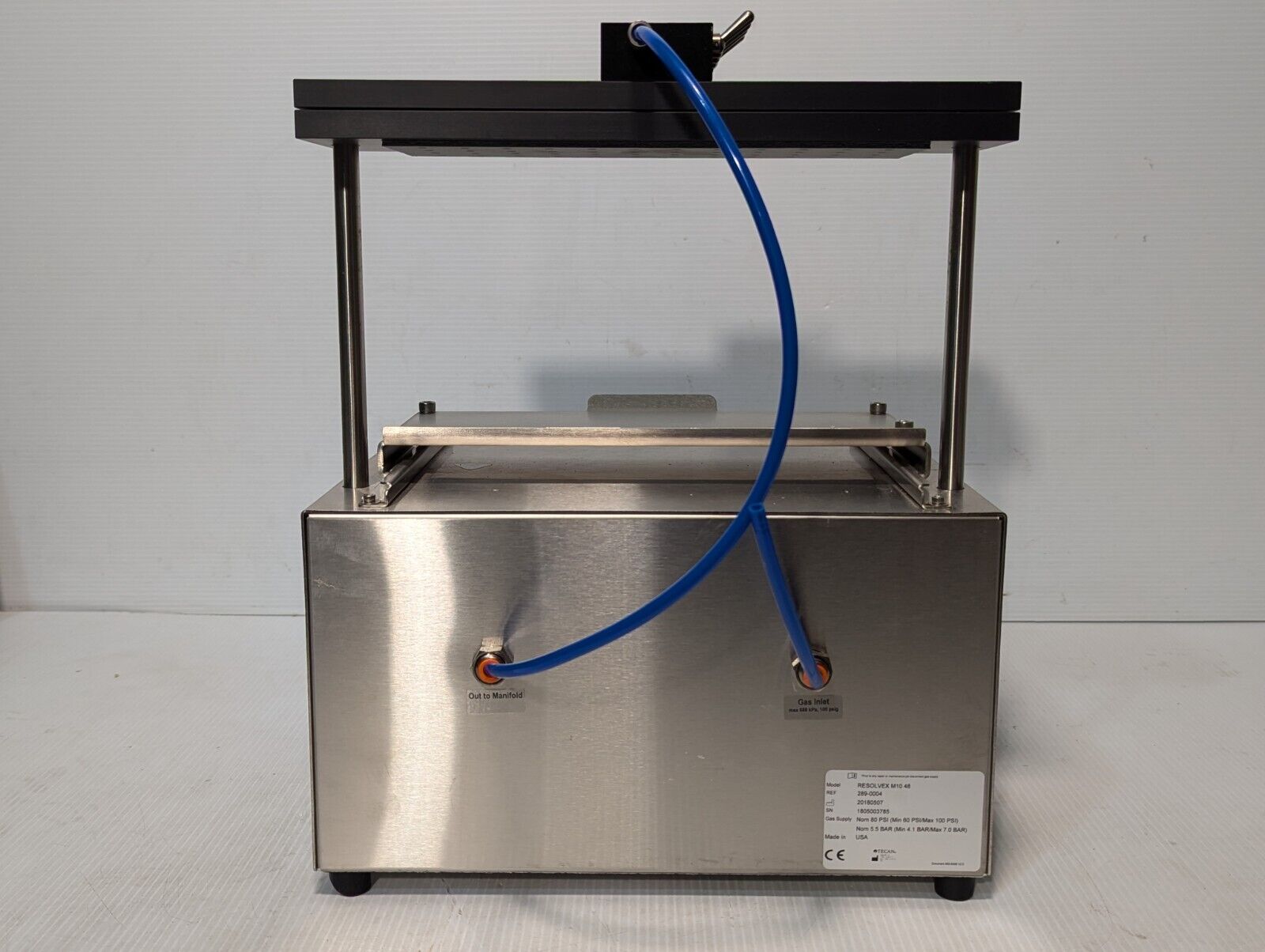 Tecan 289-0004 ResolveX M10 Manual Positive Pressure Processor, 48 Positions