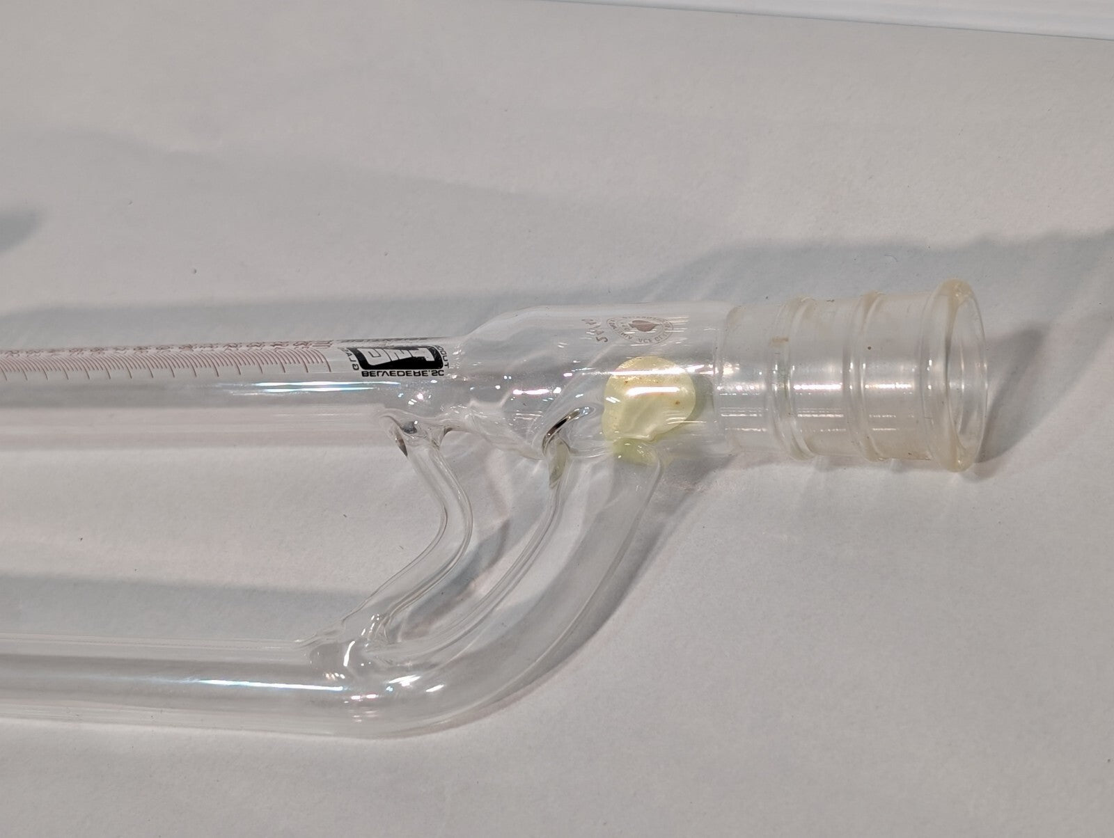Tudor Scientific Glass Distilling Receiver, Moisture Test, Barrett TG-4005 25mL