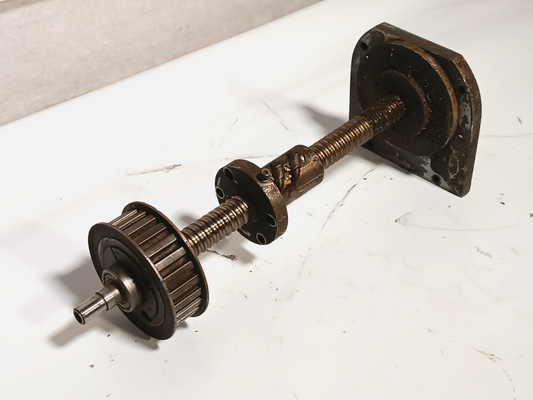 12.5" Ball Screw Assembly with Taper-Lock 1210 1/2" Bushing