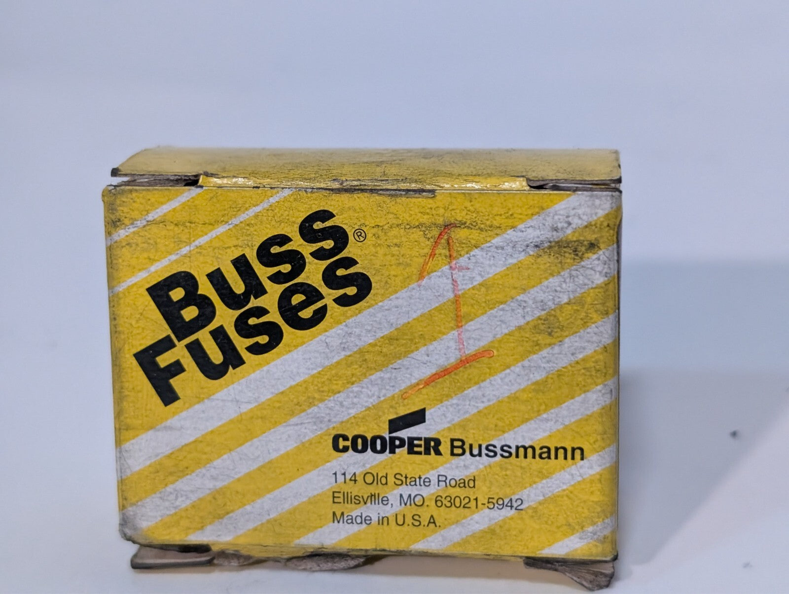 (14) 1 Amp Fuses, 4 Littelfuse KLKR 1, 10 Cooper Bussman KTK-R-1