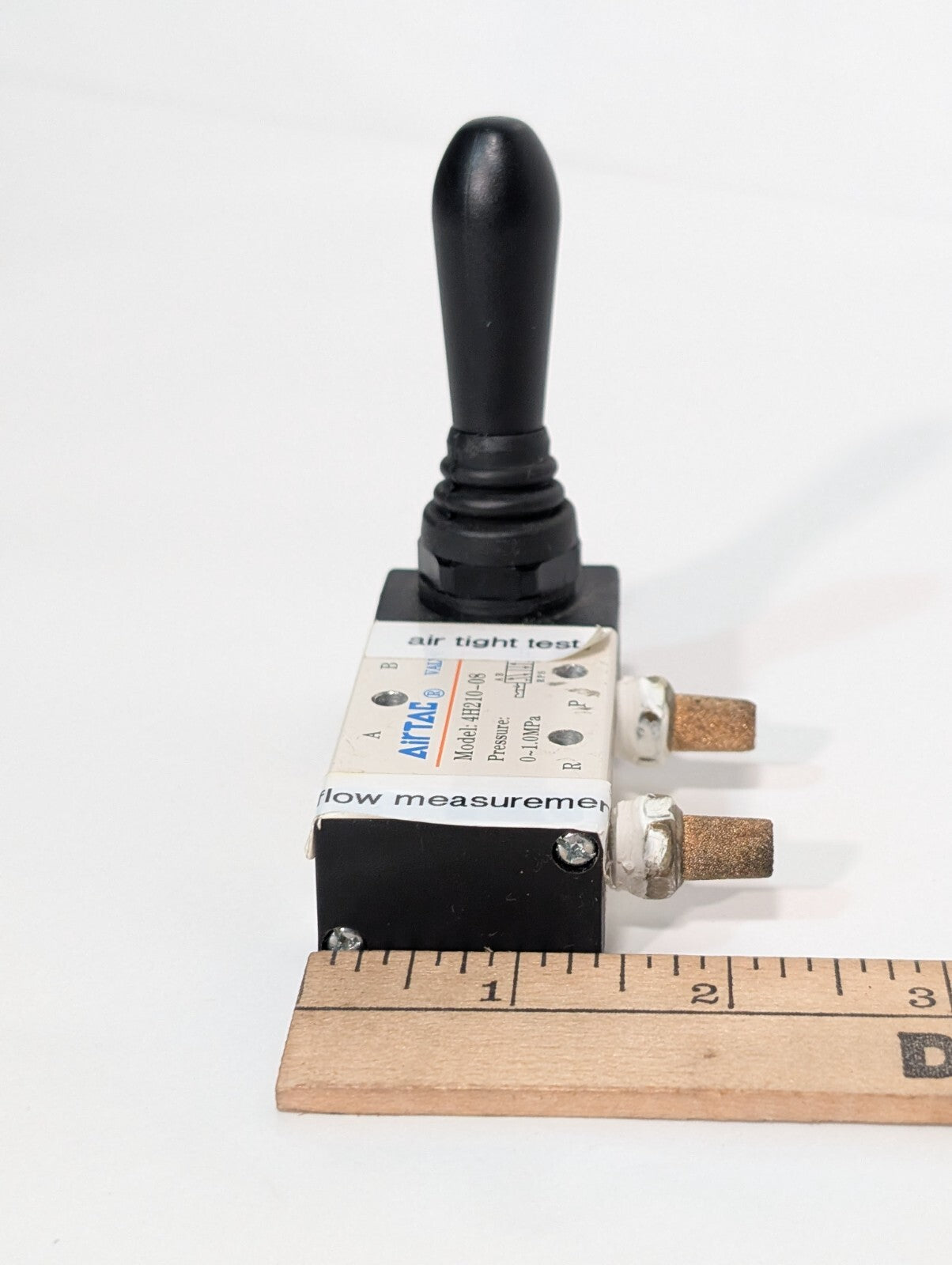 AIRTAC 4H210-08 Actuator Pneumatic 5/2 Way Manual Lever Hand Pull Valve, 4H21008