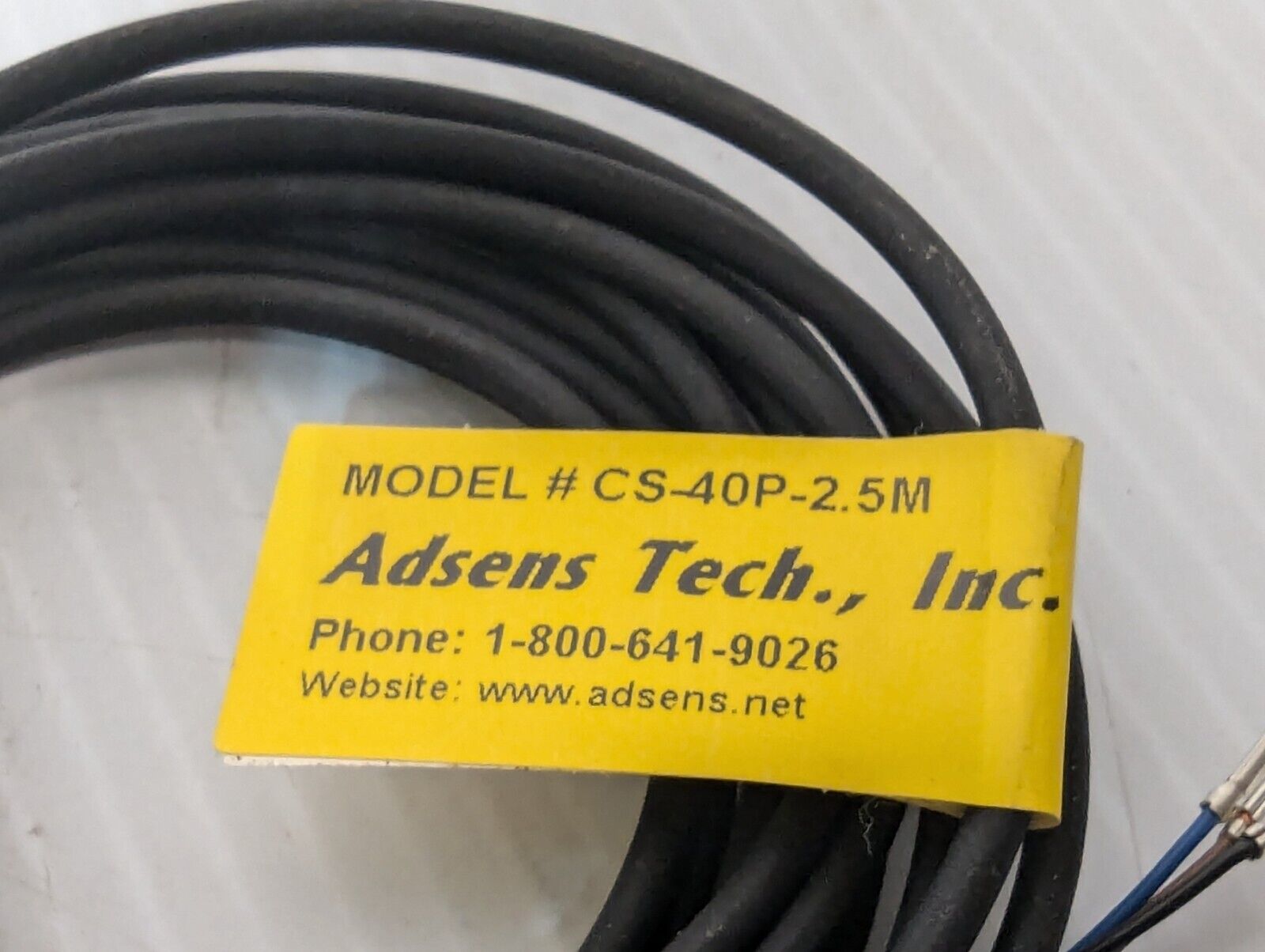 Adsens CS-40P-2.5M Magnetic Reed Switch Sensor - Free Shipping+Returns