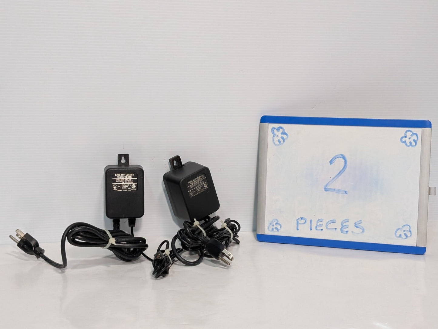 (2) DESK-TOP Class 2 Dual Output Transformer PS571245D 115VAC to 33VDC or 12VDC
