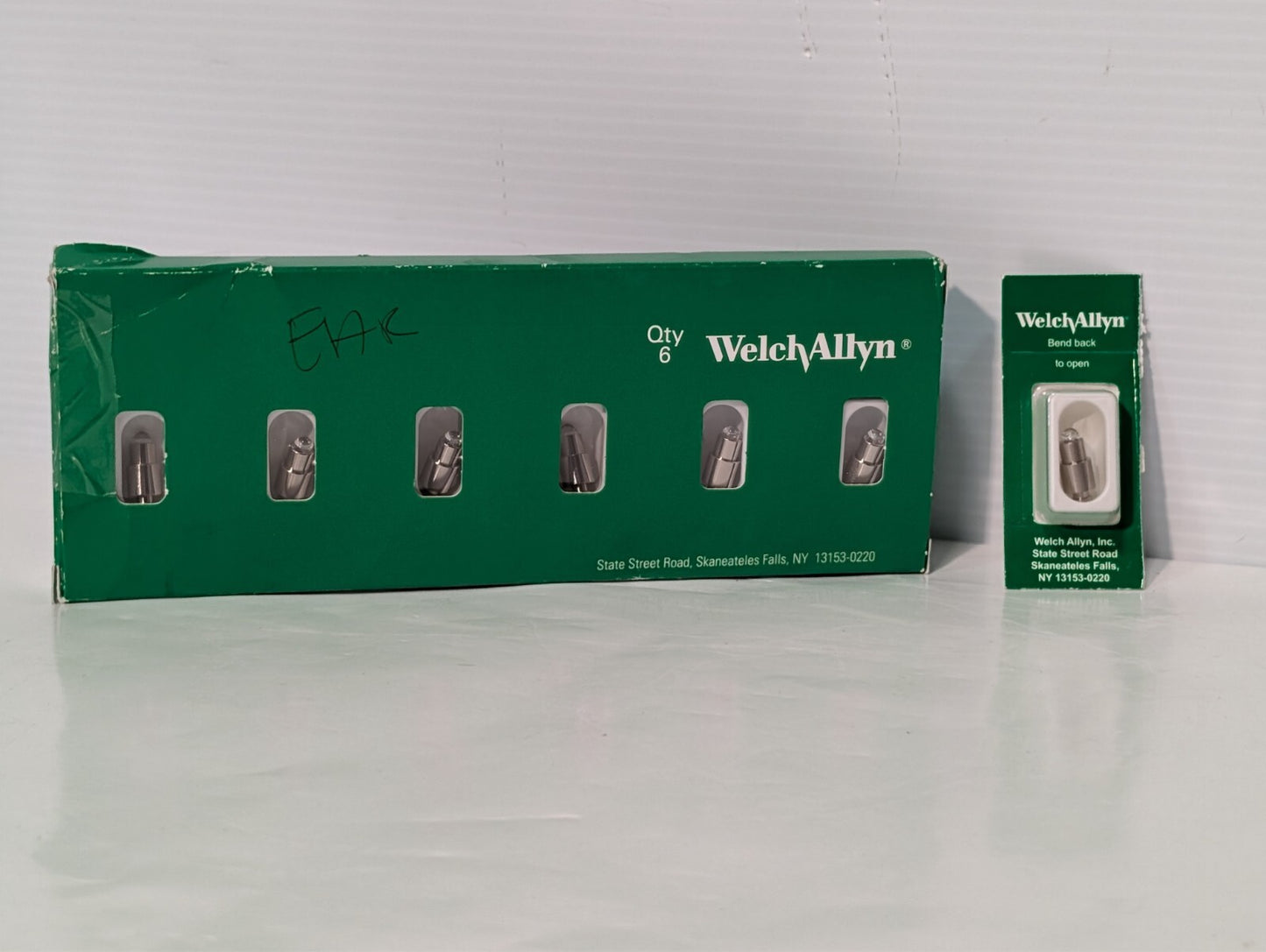 7 pcs Welch Allyn 06500-U6 Genuine OEM Replacement 3.5v Halogen Lamp