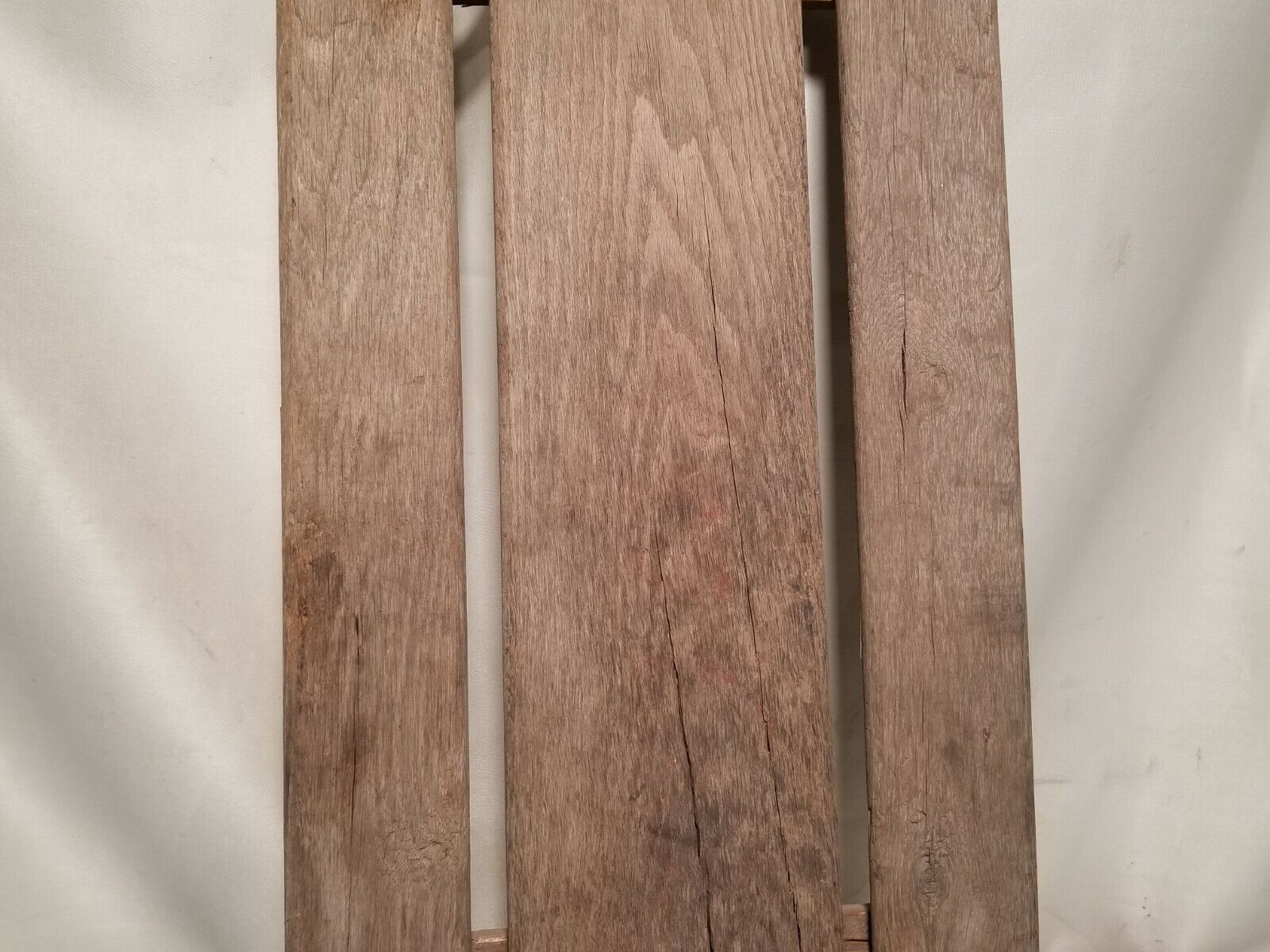 Antique mechanics creeper, wood, iron, 36" by 15"
