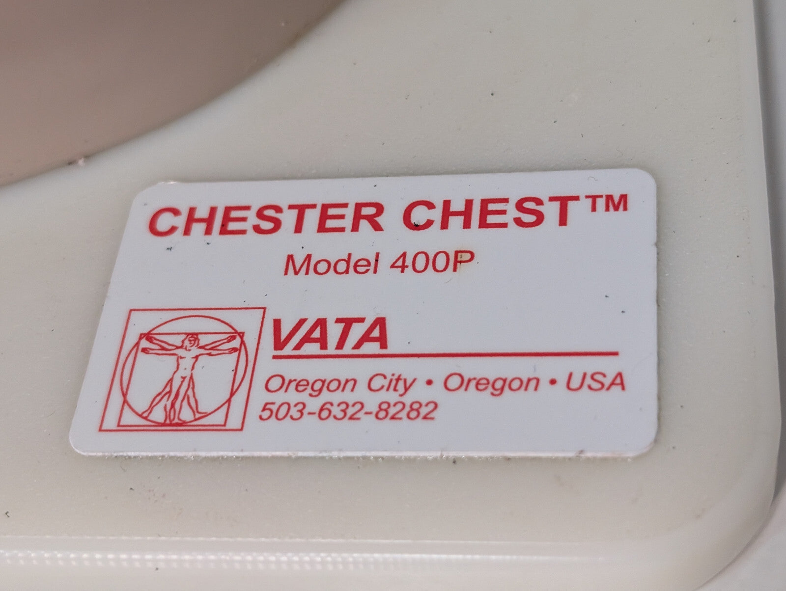 Vata Chester Chest 400P Anatomical Healthcare Model Port Training Mannequin