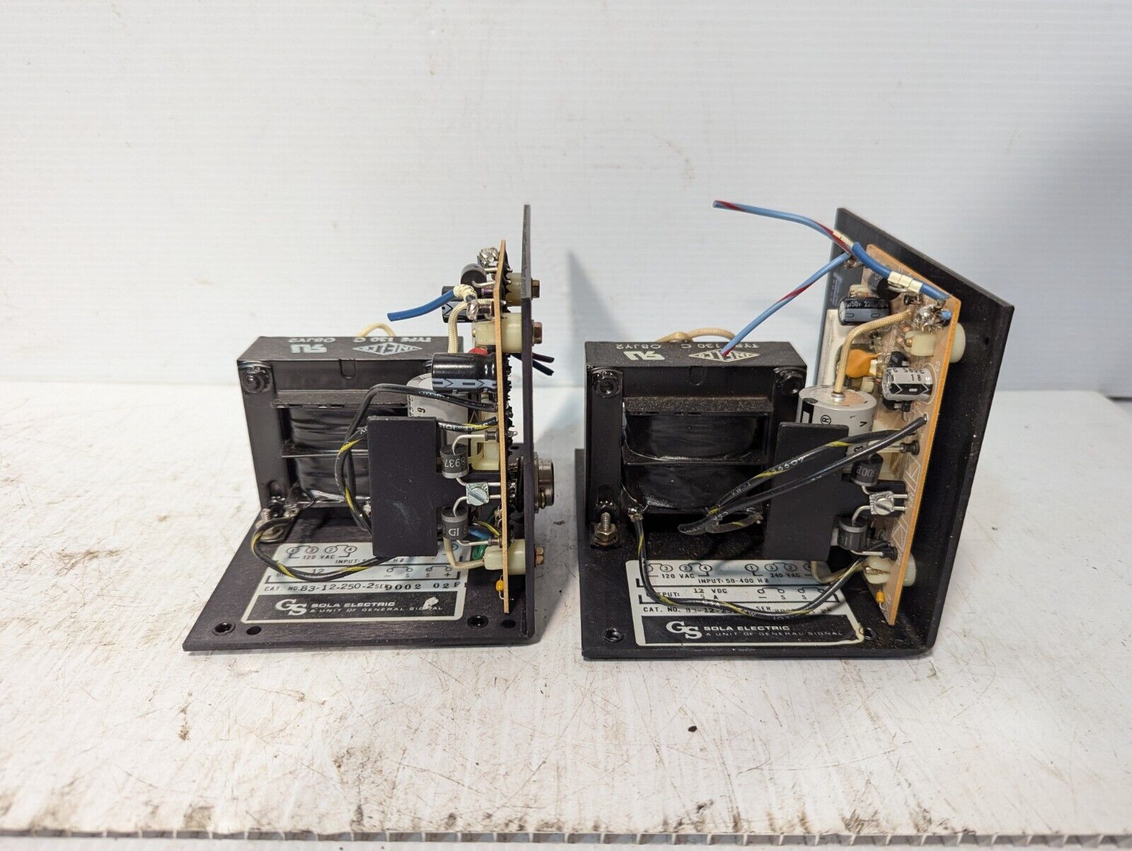 Sola Electric 83-12-250-2 Power Supply, 12VDC@5A output, 120VAC in-Free Shipping