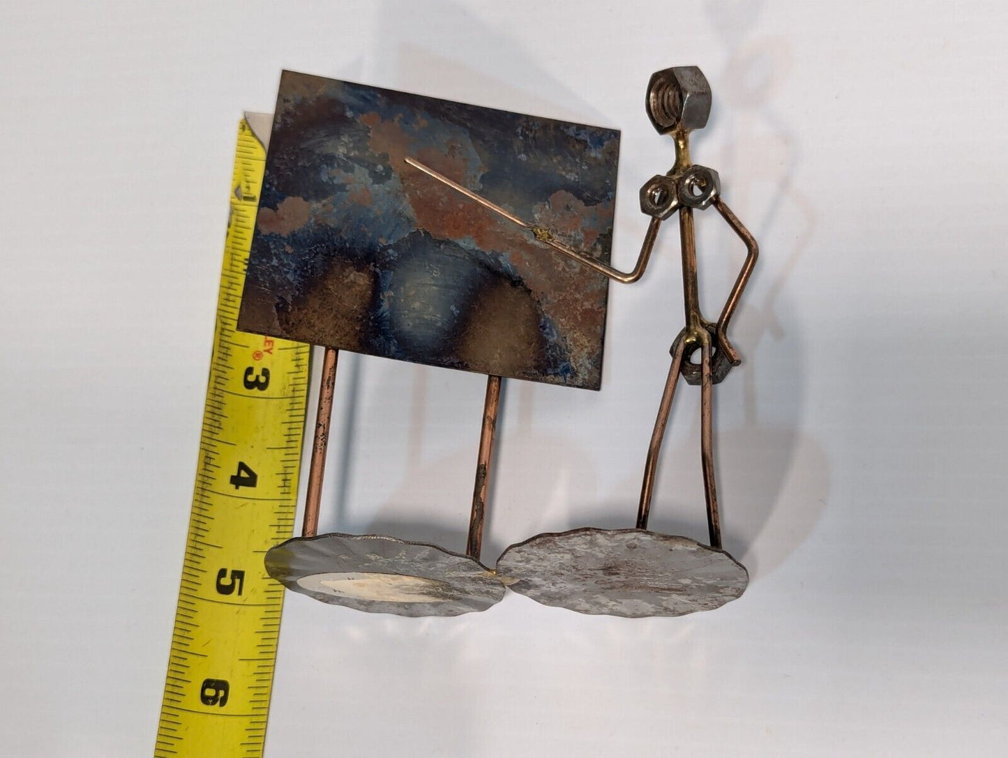 Metal Figure at a Blackboard - The Nutty Professor, 5" Tall - Free Shipping