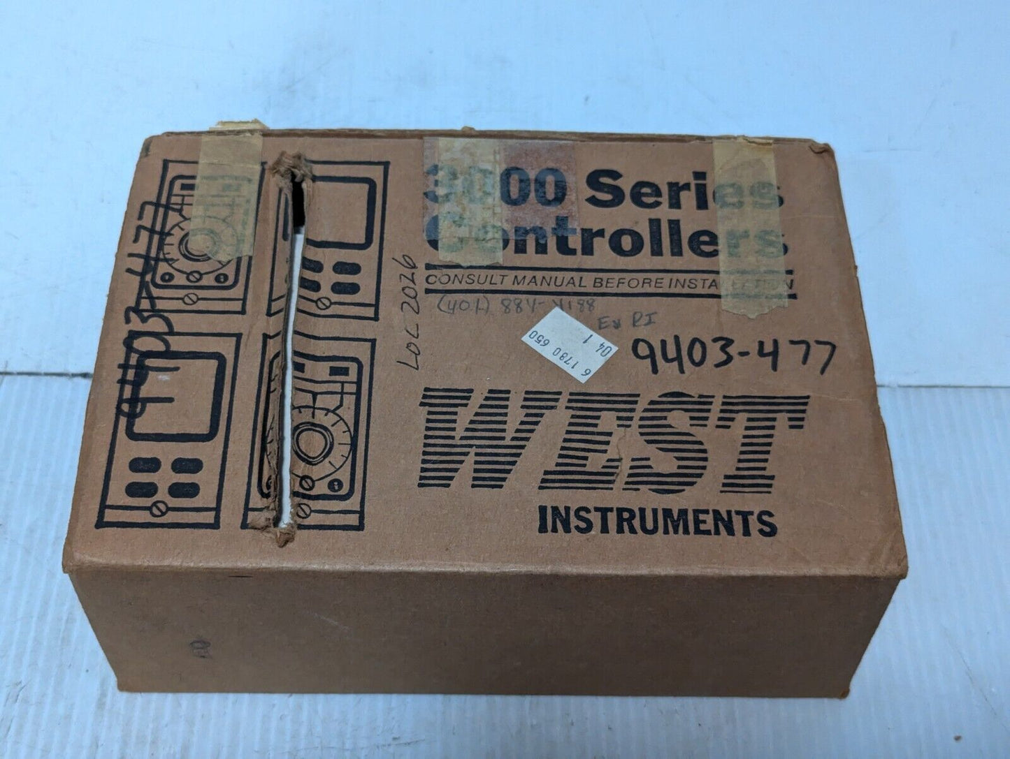 West M3300 L02 T1420 00 H10 Temperature Controller - Free Shipping+Returns