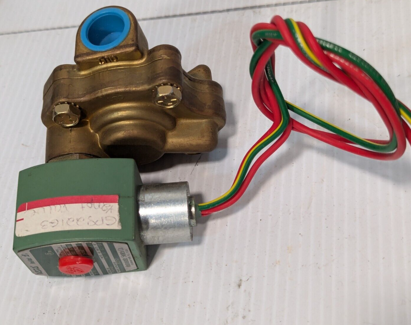 ASCO 8221G3 solenoid valve, 1/2", 5-150PSI WO, 120VAC - Free Shipping