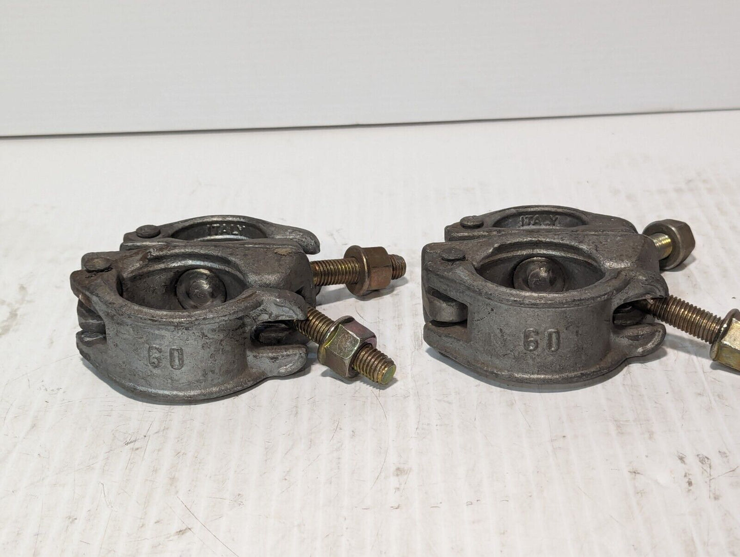 Lot of 2 Unidentified Scaffolding Couplers - Free Shipping