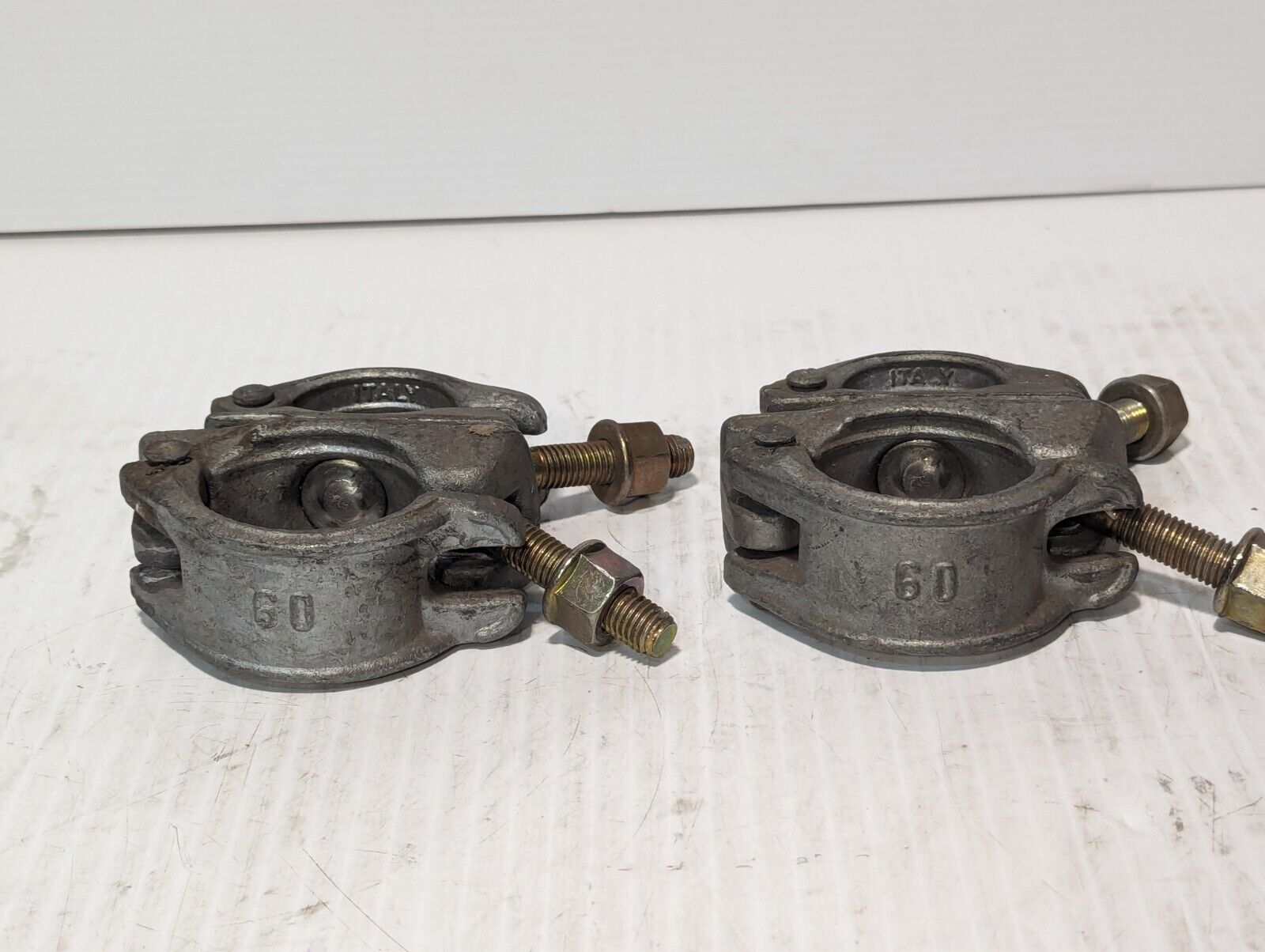 Lot of 2 Unidentified Scaffolding Couplers - Free Shipping