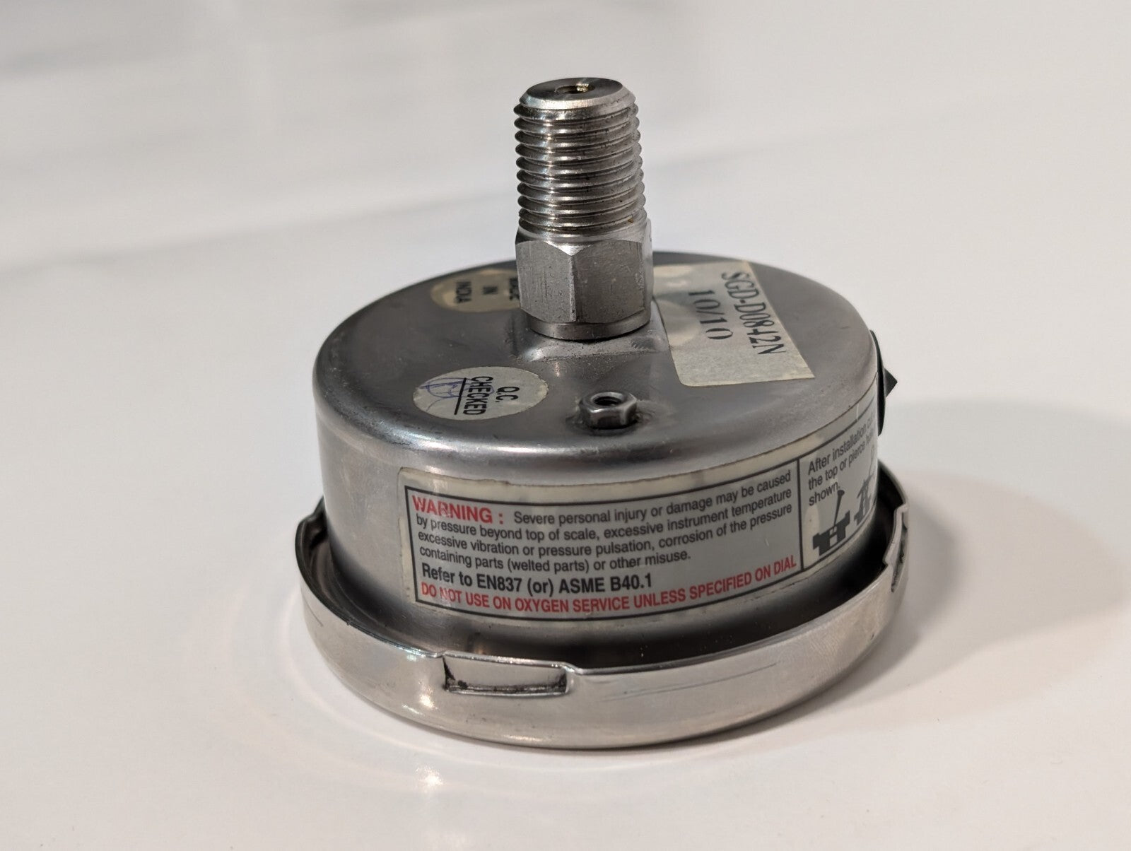 [4] Dwyer SGD-D0842N 2.5" Stainless Steel Industrial Pressure Gage Gauge 300PSI