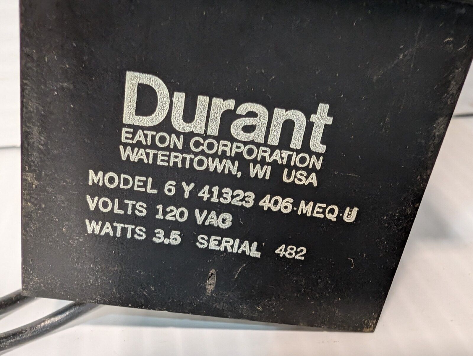 Durant 6 Y 41323 406 MEQ U Miniature Electronic 6-Digit Counter - Free Shipping