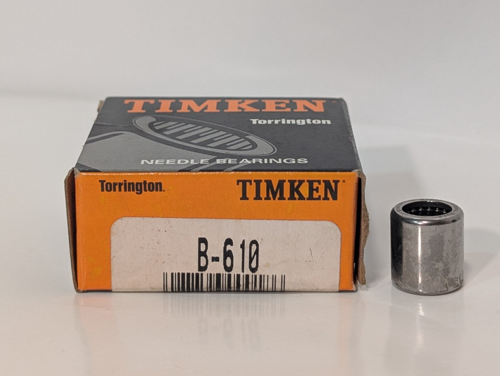 [3] Timken B-610 Needle Roller Bearings .562 OD x .375 ID x .500 W Torrington