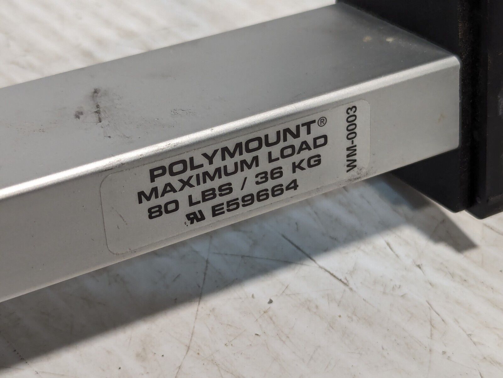 Hewlett Packard M1180A PolyMount Medical Monitor Mounting Device - Free Shipping
