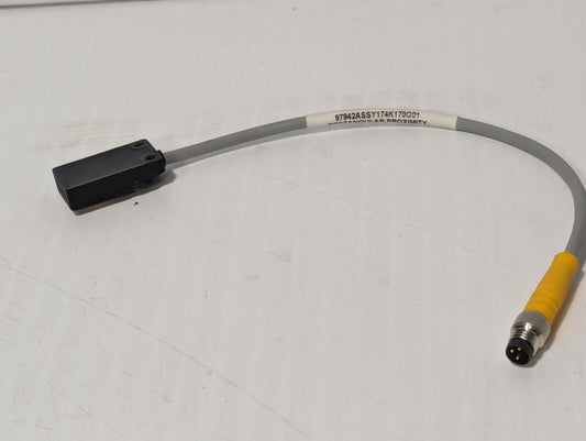 Turck 174K179G01 Rectangular Proximity Sensor Cable Assembly, 5930-12-000-1828