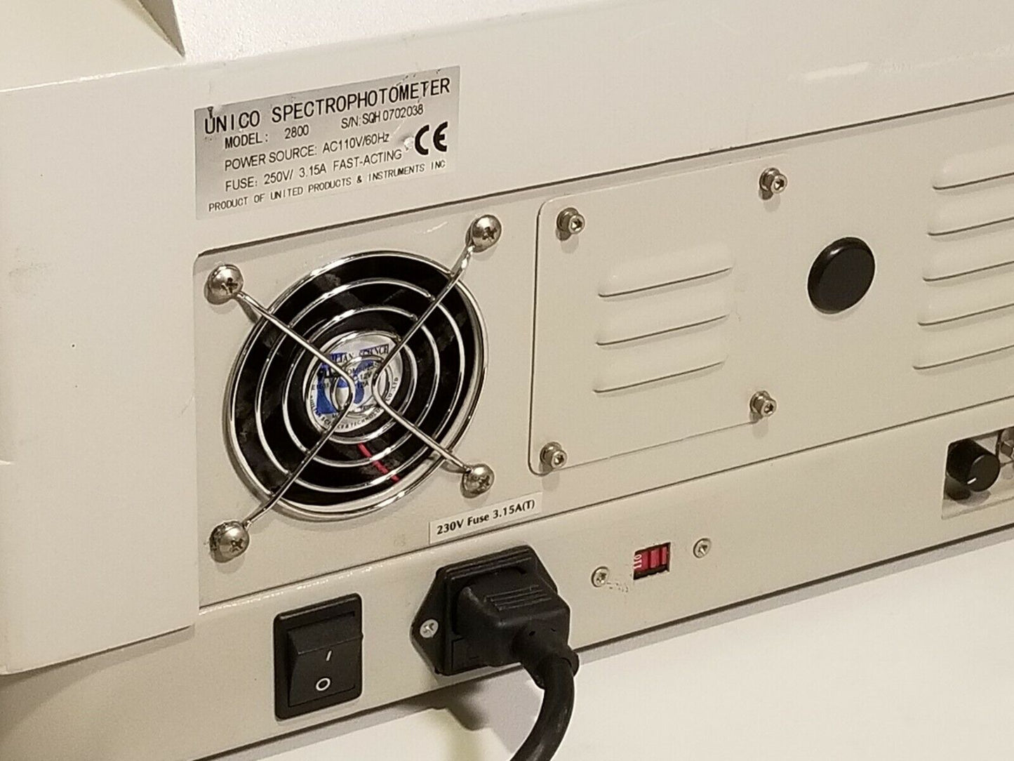 UNICO 2800 UV/VIS Spectrophotometer