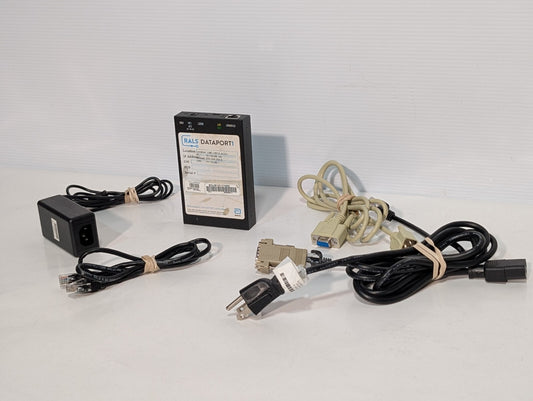 Abbott RALS Dataport 1 POCT Device Server, Ethernet, Power Adapter, Peripherals