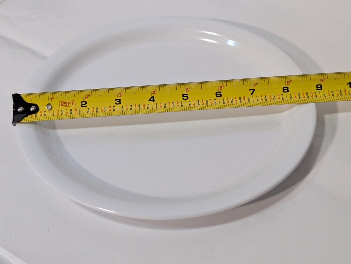 (100) 9" Melamine Dinner Plates White Carlisle KL200-02 Kingline Tan Dallas P-48