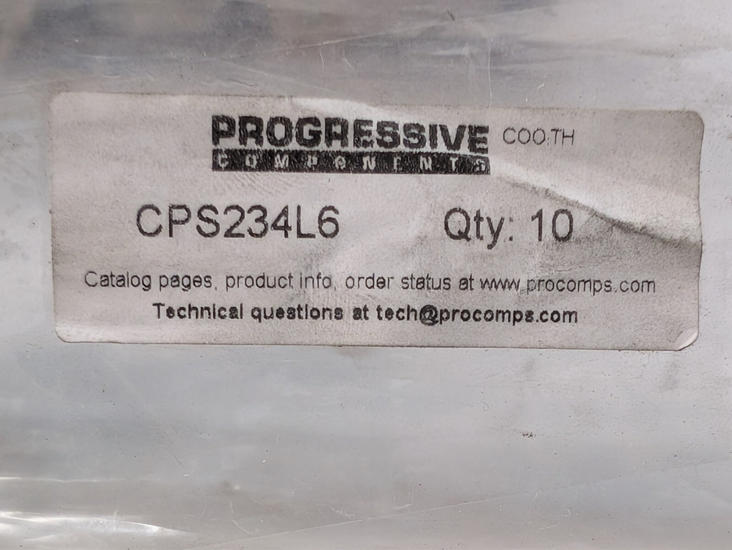 (10) Progressive Components CPS234L6 Core Pins / Pushrods