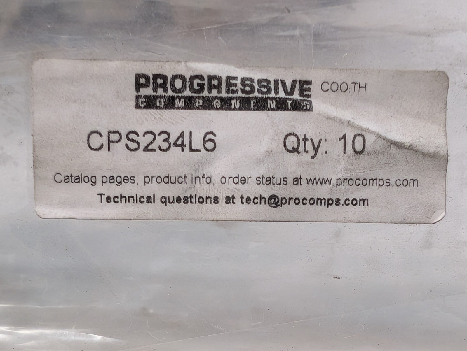 (10) Progressive Components CPS234L6 Core Pins / Pushrods