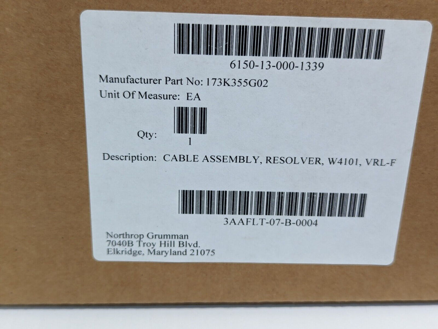 Turck U2-16480 Cable Assembly Resolver W4101 VRL-F 173K355G02 - Free Shipping