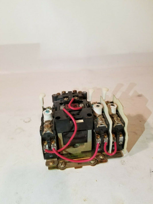 Allen Bradley 709-AOD L Control System w/110/120VAC 70A86 coil