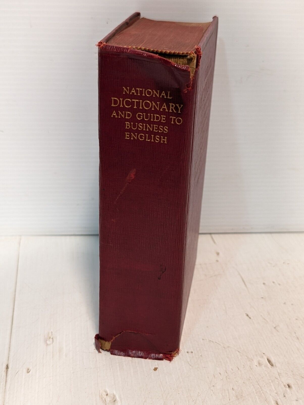 Vintage 1944 Webster National Dictionary of Business English - Free Shipping