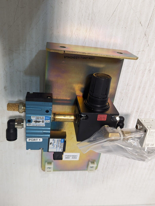 Unbranded 174K019G01 Pneumatic Injector Nozzle Assembly, MAC, SunX, Watts