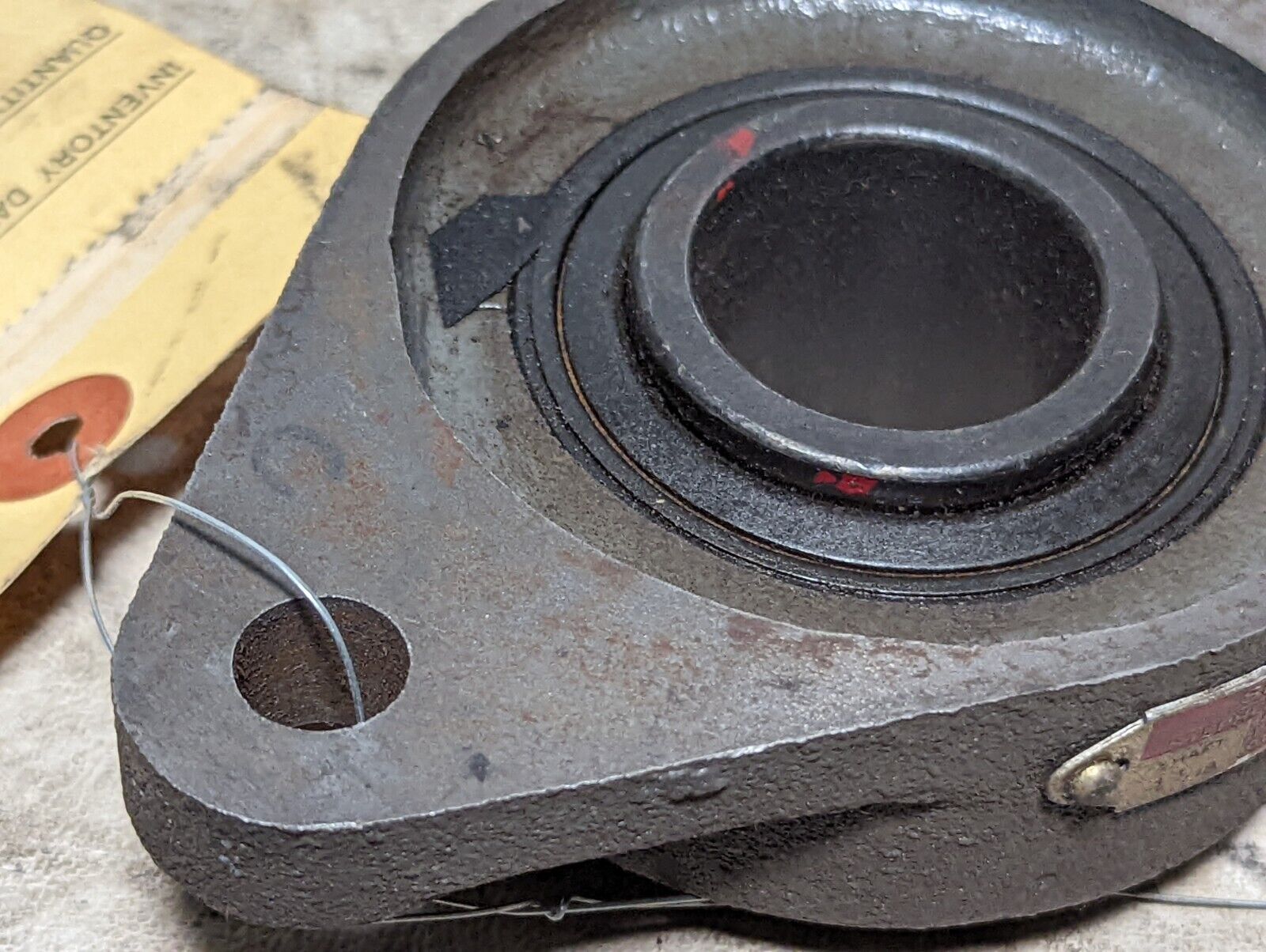 Stephens-Adamson SFT-19 flange bearing, Sealmaster, shaft 1 3/16"