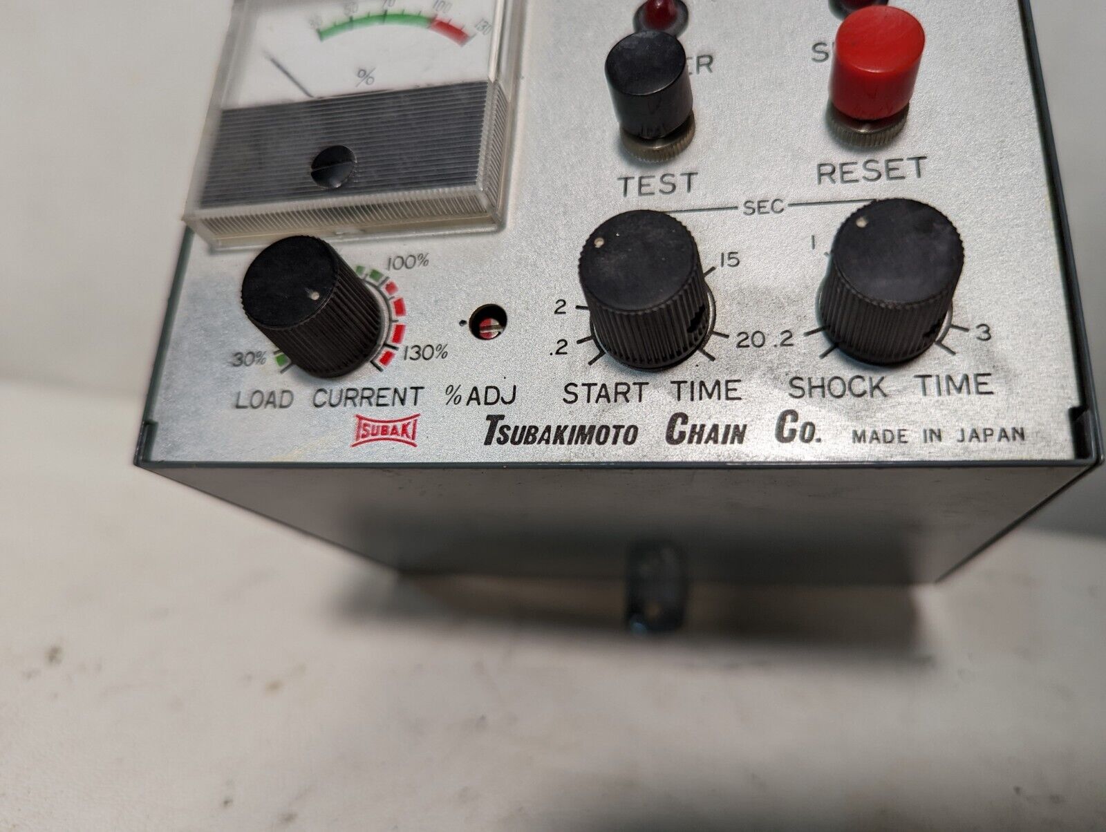 Tsubakimoto Chain TSB151 shock relay, 115/230VAC source, input AC 5 mA