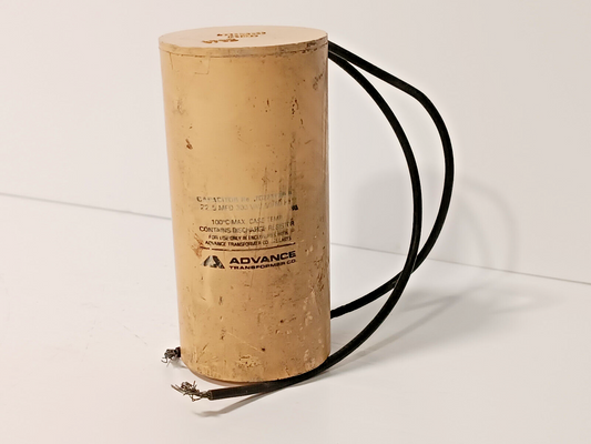 Advance Transformer Co. 7C225 Capacitor, 22.5 MFD, 300 VAC, 50/60Hz