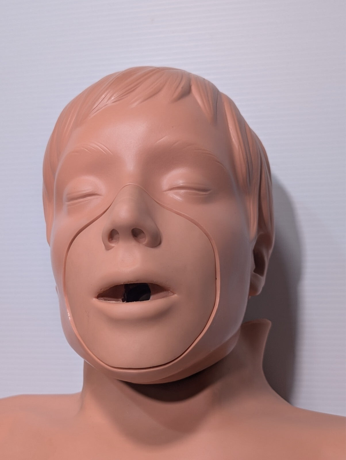 (1) Simulaids Sani Man CPR Training Manikin First Aid Dummy Red Cross Brad Male