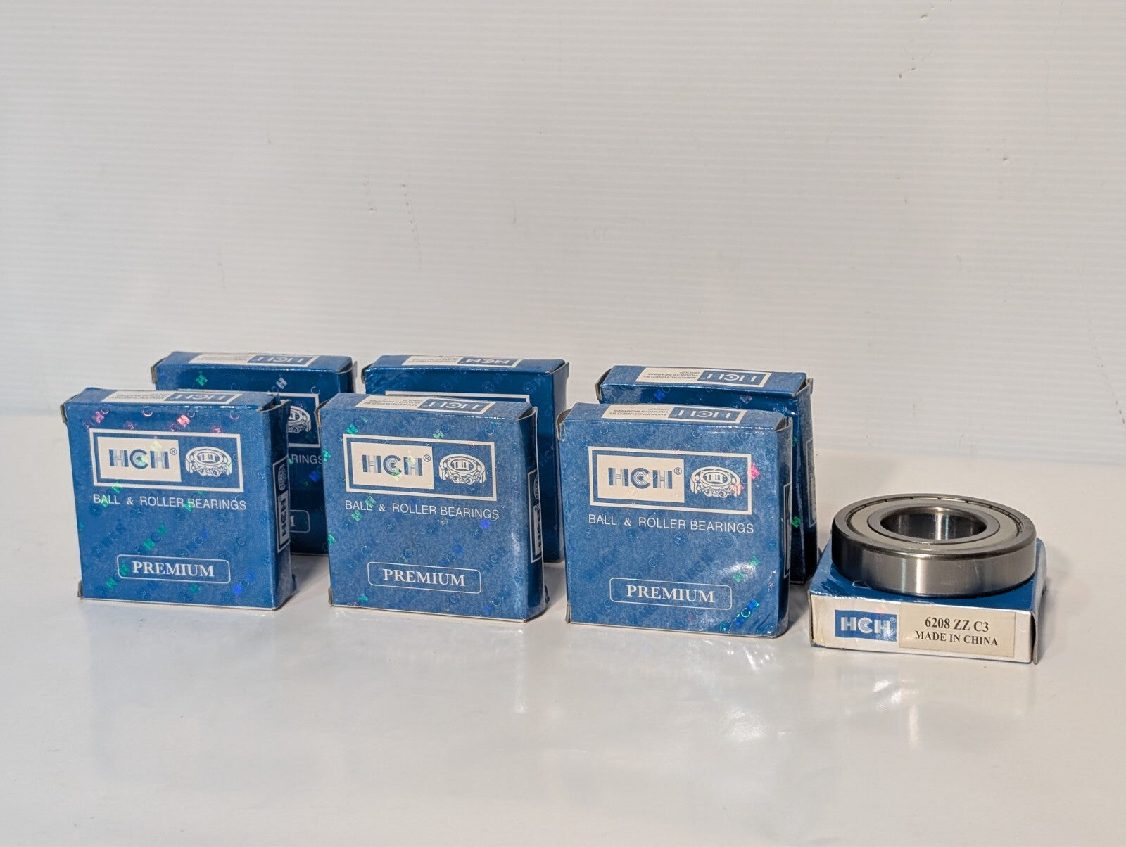 (7) HCH 6208 ZZ C3 Premium Metal Shielded Ball Bearing