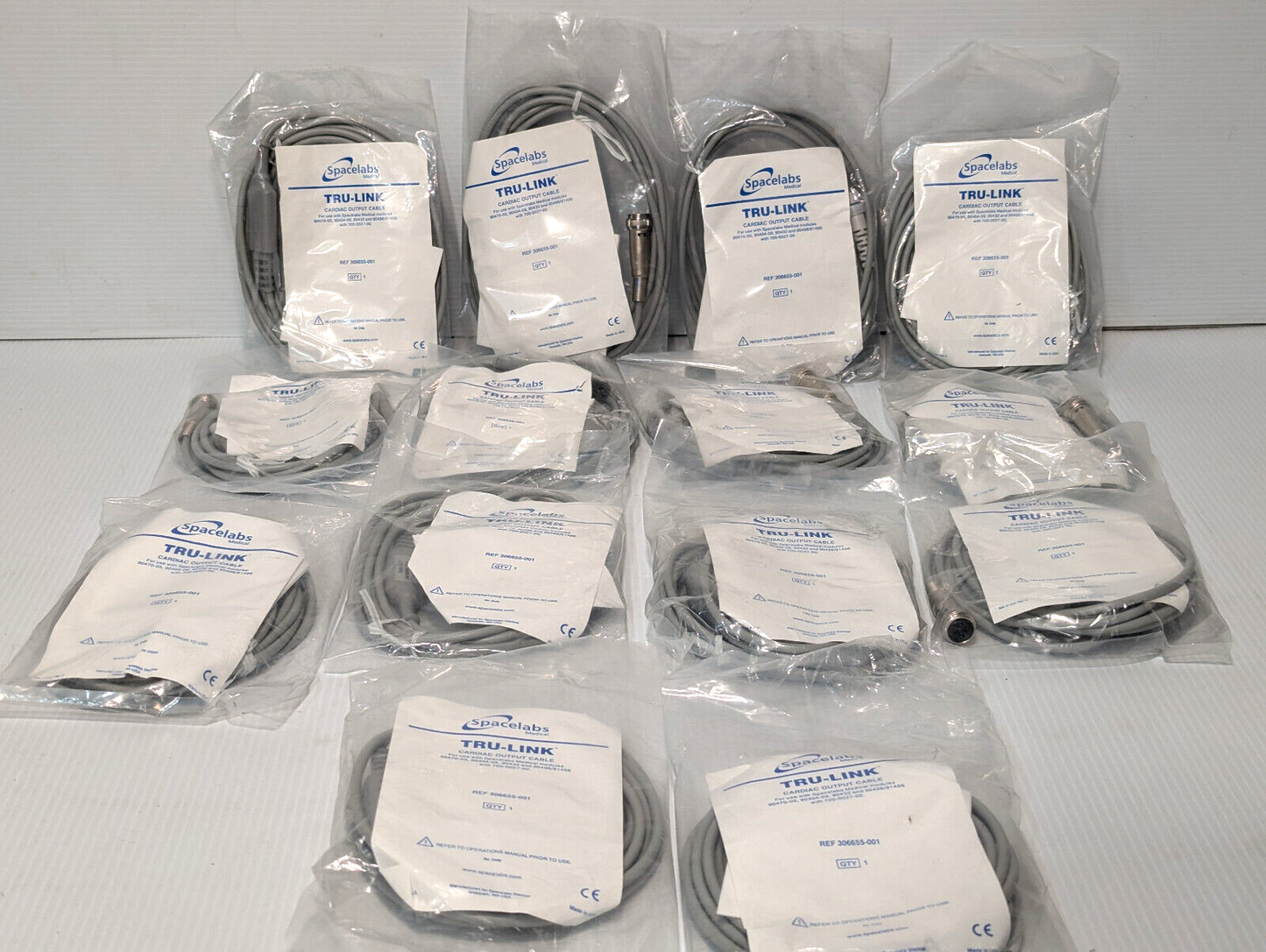 Spacelabs Medical 306655-001 Cardiac Output Cable, Tru-Link, new with manual