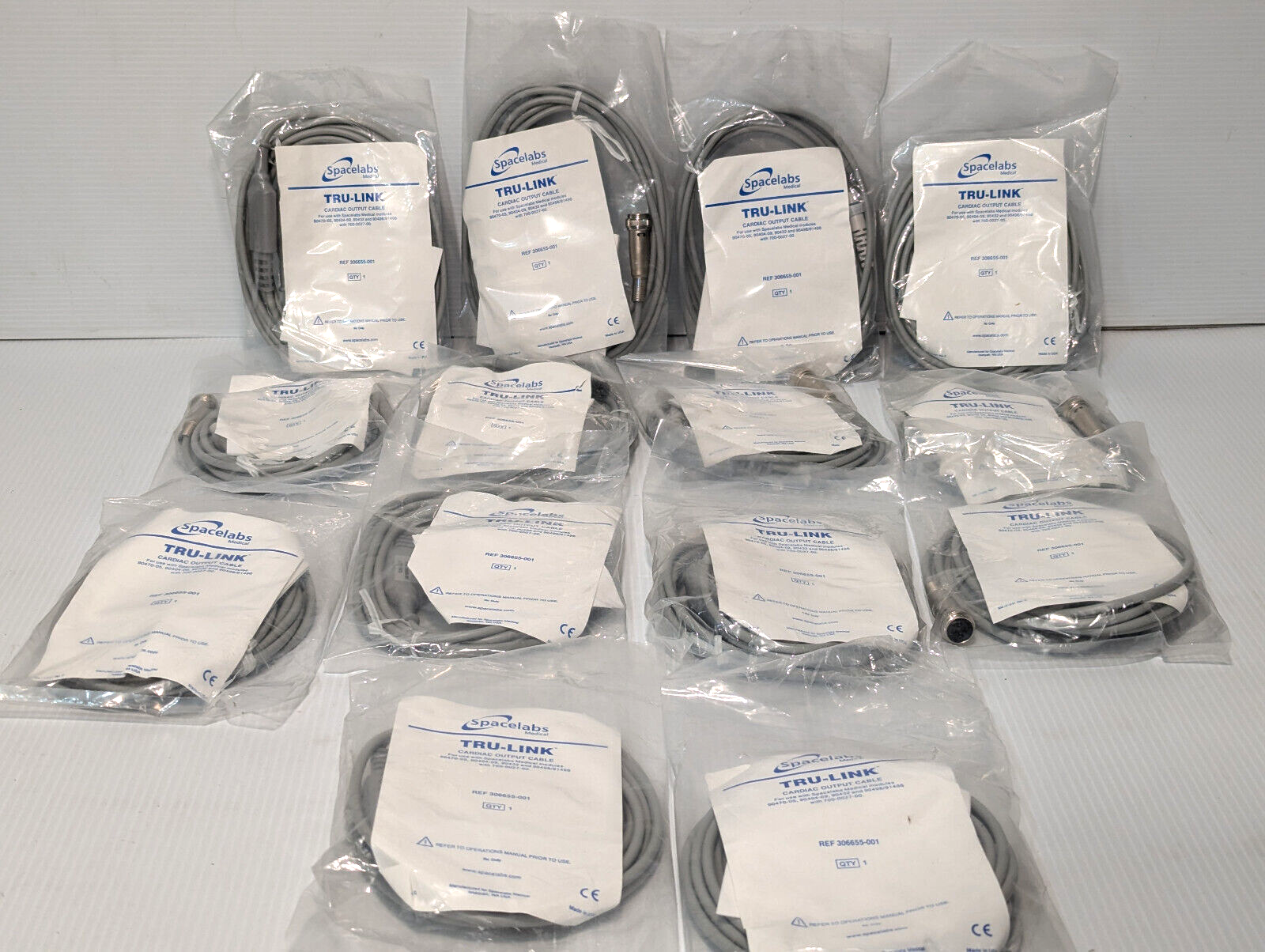 Spacelabs Medical 306655-001 Cardiac Output Cable, Tru-Link, new with manual