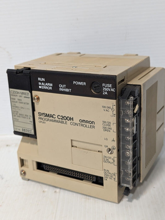 Sysmac Omron C200H-CPU01-E2 CPU Unit Programmable Controller