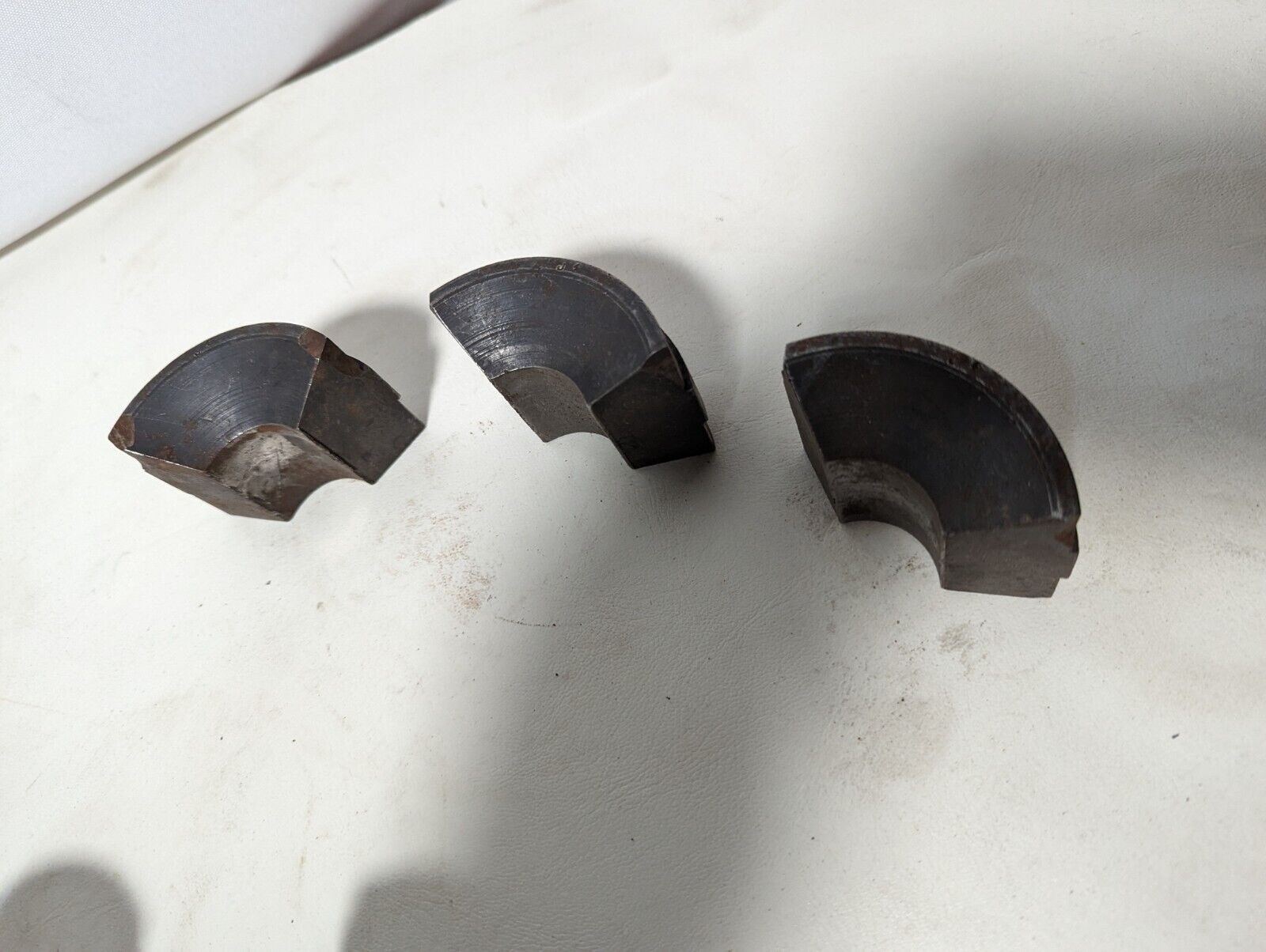 Lot of collet pads as pictured: some complete sets, some incomplete
