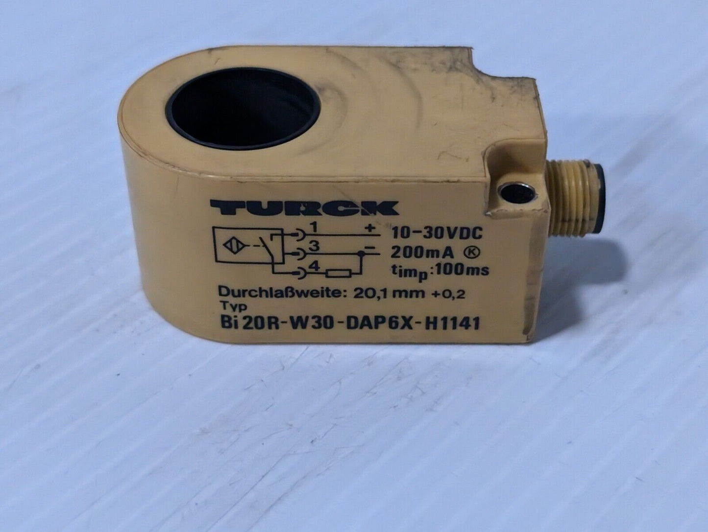 Turck Bi20R-W30-DAP6X-H1141 Inductive Proximity Switch Sensor - Free Shipping