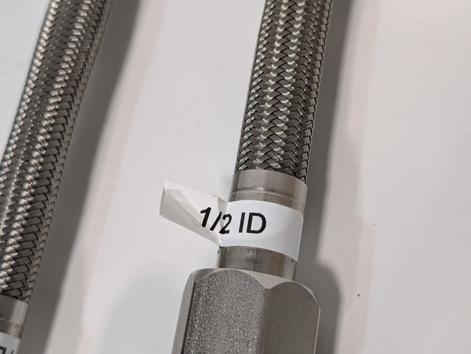 (15) Braided 316 Stainless Steel Flex Hoses, Assorted Lengths Sizes Ports