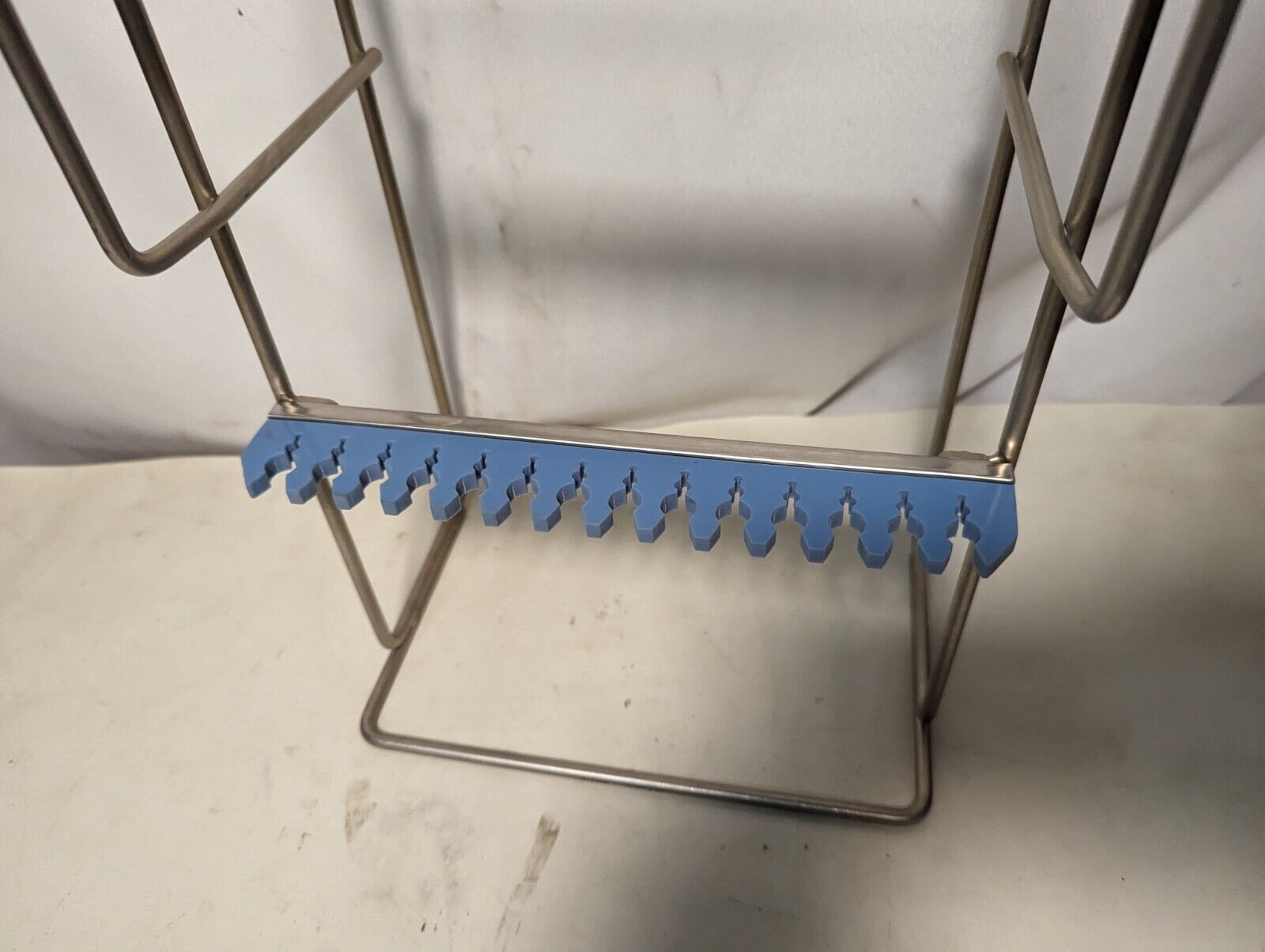 Wire and tubing organizer from medical facility, 24 in x 9.5 in x 6 in