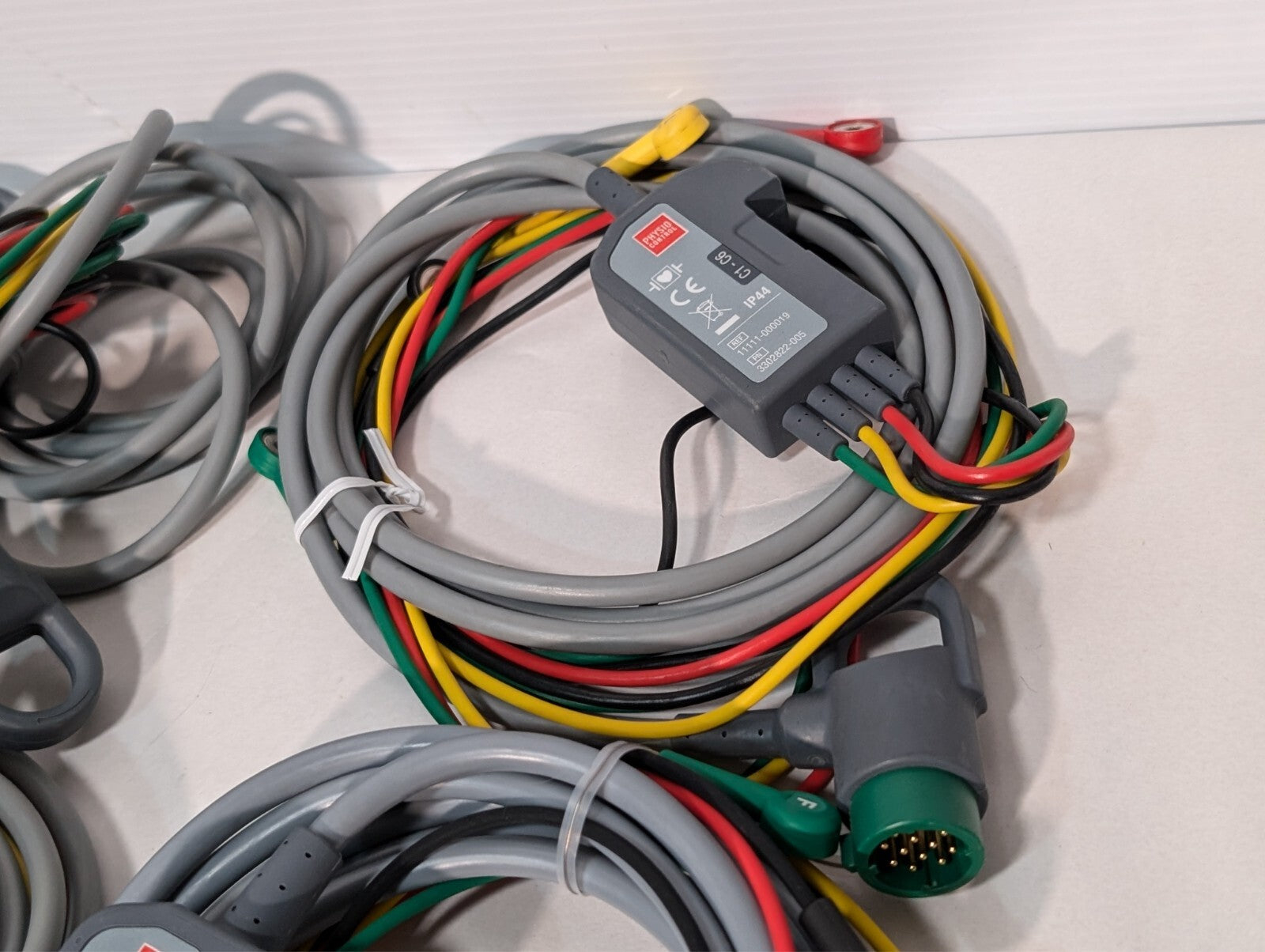 (1) Physio Control 4-wire Limb Cable REF: 11111-000019 PN: 3302822-005 ECG Cable