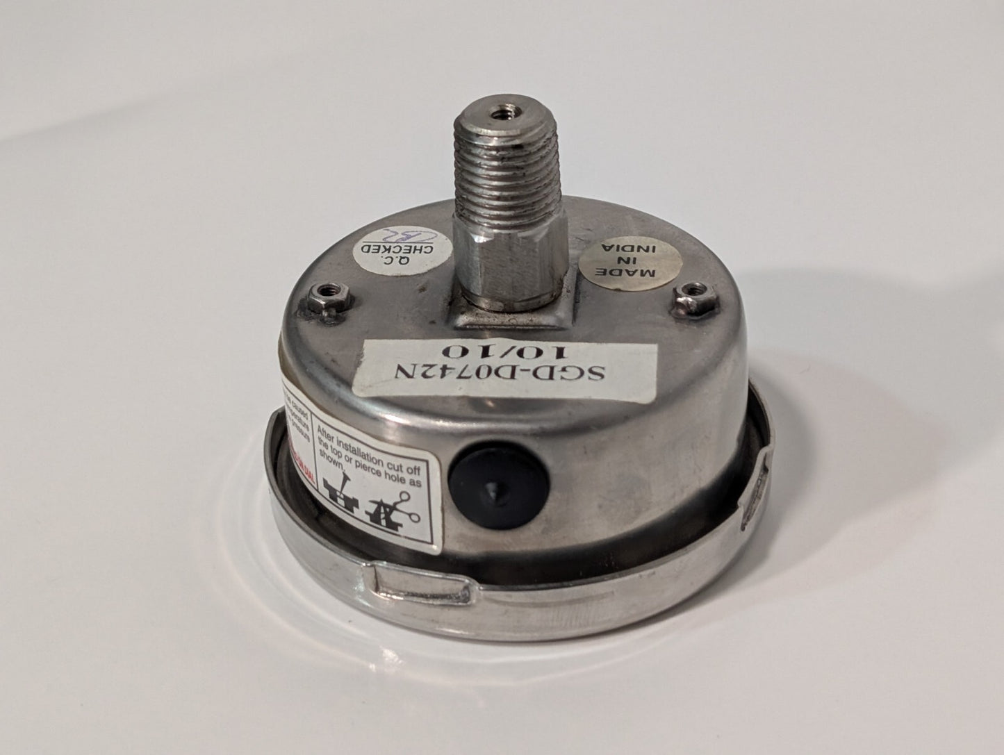 [4] Dwyer SGD-D0742N Pressure Gauges 200 PSI 316 SS