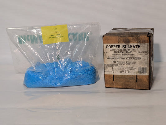 5 Lbs Bag of Copper Sulfate UN-3077