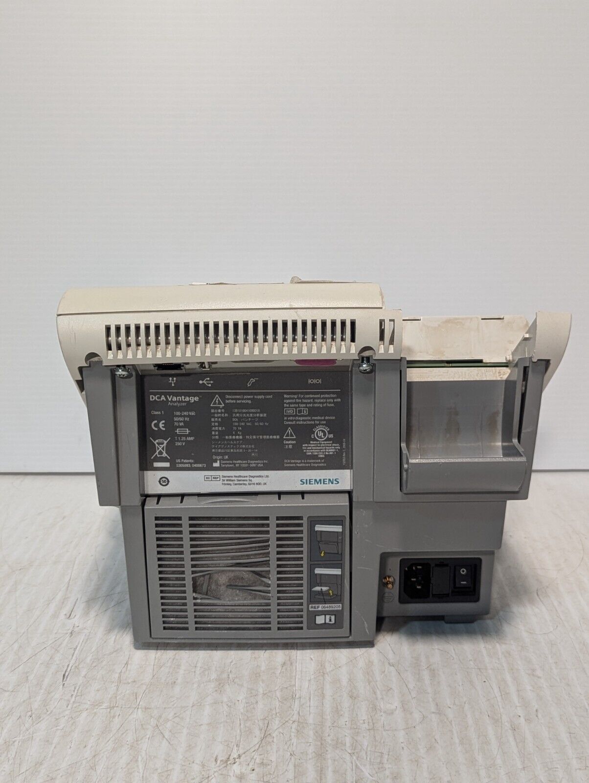 Siemens 1381X10041000018 DCA Advantage Analyzer Unit **For Parts**