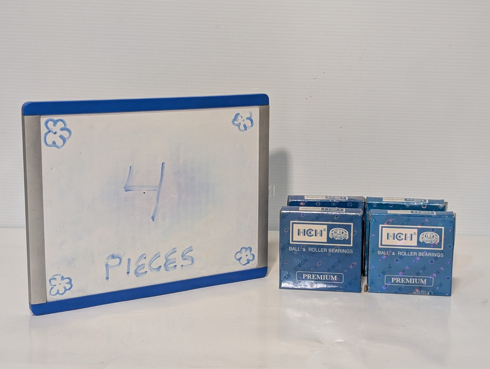 (4) HCH 6209 2RS C3 Premium Rubber Seal Ball Bearing 45x85x19mm