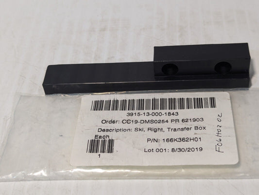 3915-13-000-1843 166K362H01 Right Transfer Box Ski - Free Shipping