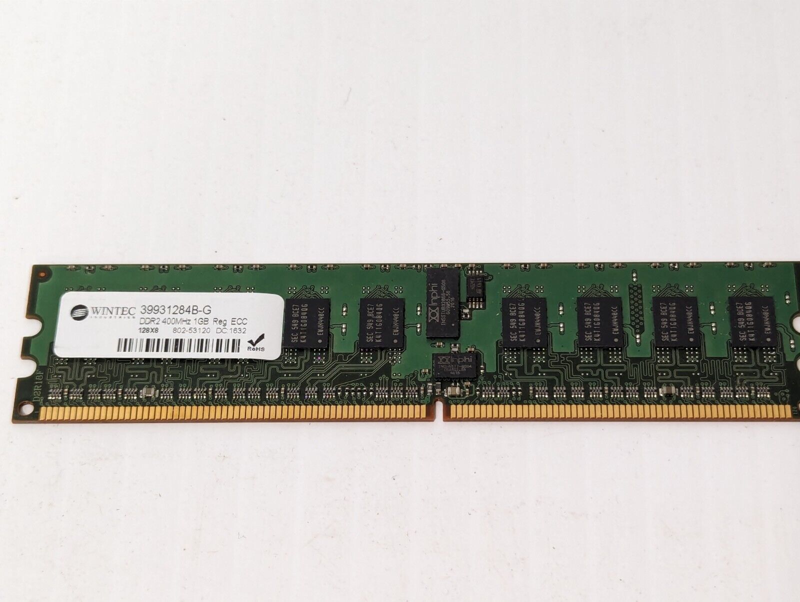 Wintec 39931284B-G 1GB DDR2 ECC - Free Shipping